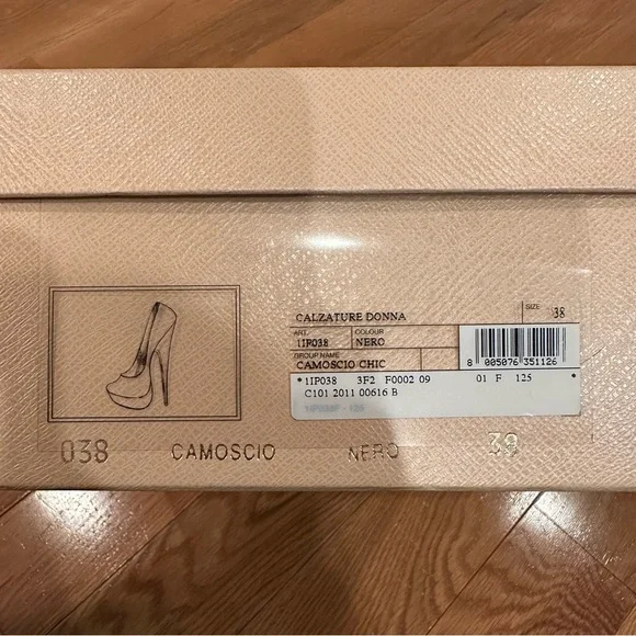 Prada Calzature Donna Heels Nero - Picture 9 of 9